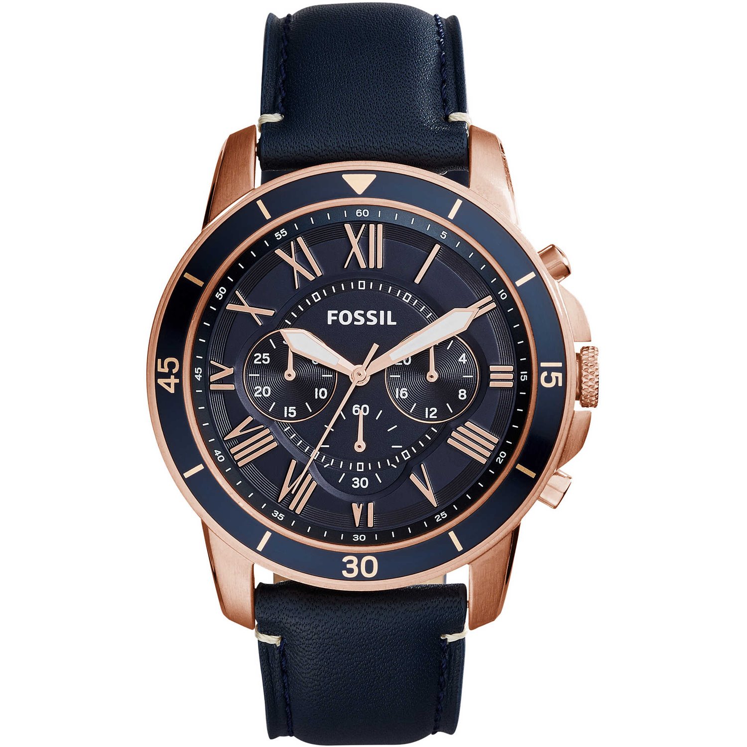 Harga fossil grant online chronograph